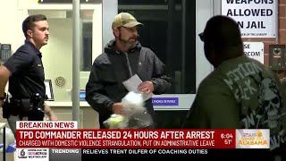 Tuscaloosa Police commander released 24 hours after arrest