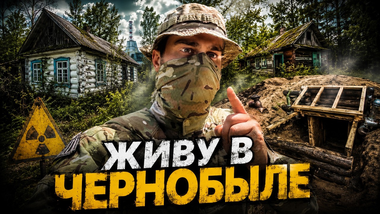 Выживание в Чернобыле - что случилось с землянкой? Ремонт и реставрация забр?