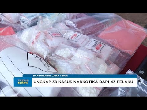 POLRESTA BANYUWANGI SITA SABU-SABU SENILAI RP1,5 MILIAR