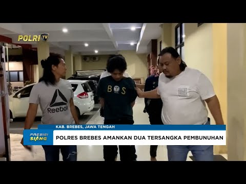 POLRES BREBES AMANKAN PELAKU PEMBUNUHAN DI GOR BREBES