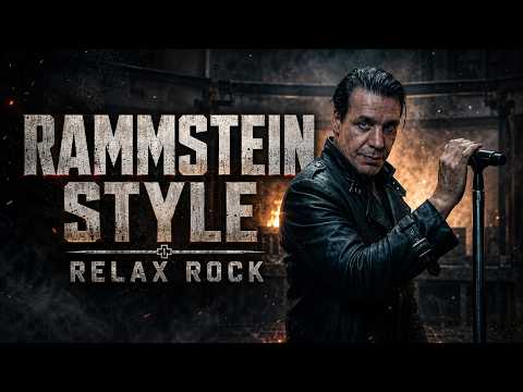 RAMMSTEIN STYLE RELAX ROCK 🔥 Dark Industrial Rock Mix | Calm Heavy Music