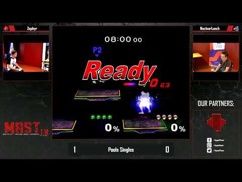 MASTer - Zephyr (Samus) Vs NuclearLunch (Falco) - Pools - Melee