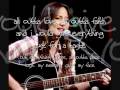 KT Tunstall Saving My Face lyrics 