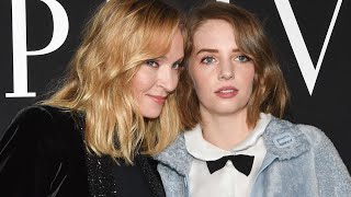 Uma Thurman and Lookalike Daughter Maya Hawke Are Fashion Goals in Paris!