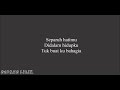 Gudang Lirik - Lirik The Overtunes - Bicara (feat. Monita Tahalea)