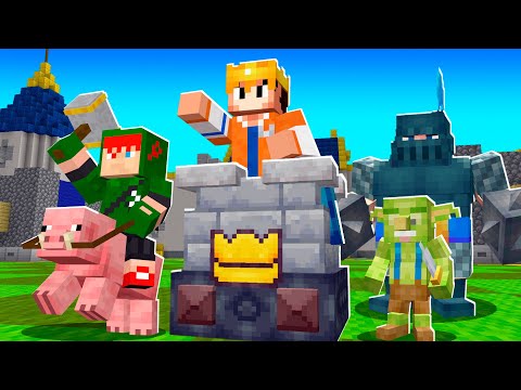 FIZEMOS UMA BATALHA DE CLASH ROYALE NO MINECRAFT!!