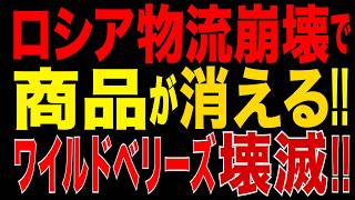 2026/8/3　ロシア物流壊滅で復旧不能!?　ワイルドベリーズ最大級倉庫が焼滅か?! 商品が消える!?　国民生活、大混乱!!