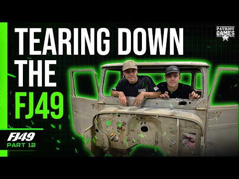 FJ49 Part 12 - Build It, Then Tear It Down. Time For Paint