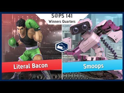 S@PS 141 Ultimate Singles - Literal Bacon(Little Mac) vs Smoops(ROB) Winners Quarters