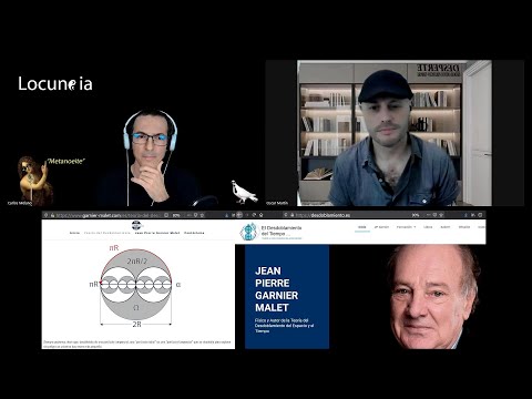 Charla con Oscar Martín sobre la Teoría del Desdoblamiento del Tiempo y el Espacio de Garnier Malet