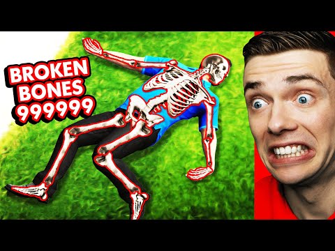 Breaking EVERY BONE In GTA 5 (Bad Idea)