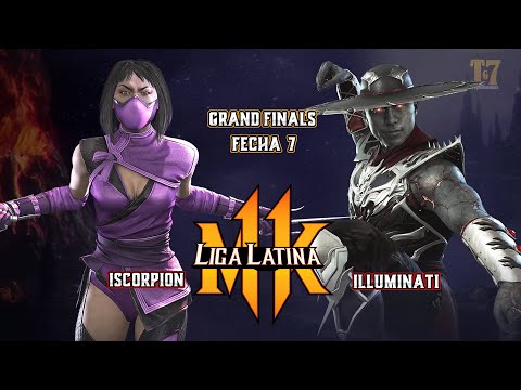 GRAND FINALS - Iscorpion Vs Illuminati - Mileena vs Kung Lao - MK11 Liga Latina México Fecha 7