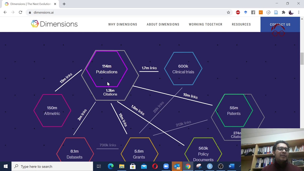 Extract Bibliography Data from DIMENSIONS Database