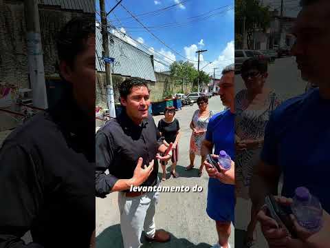 Combate às enchentes em São Paulo - Canalização do  Córrego Jaboticabal George Hato Vereador