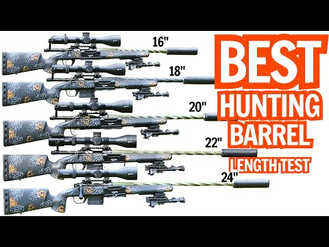 Test der besten Lauflängen für die Jagd | 24", 22", 20", 18", 16"