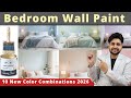 Top 10 Bedroom Color Combinations Ideas I Wall Paint Colour Combination For Bedroom 2026