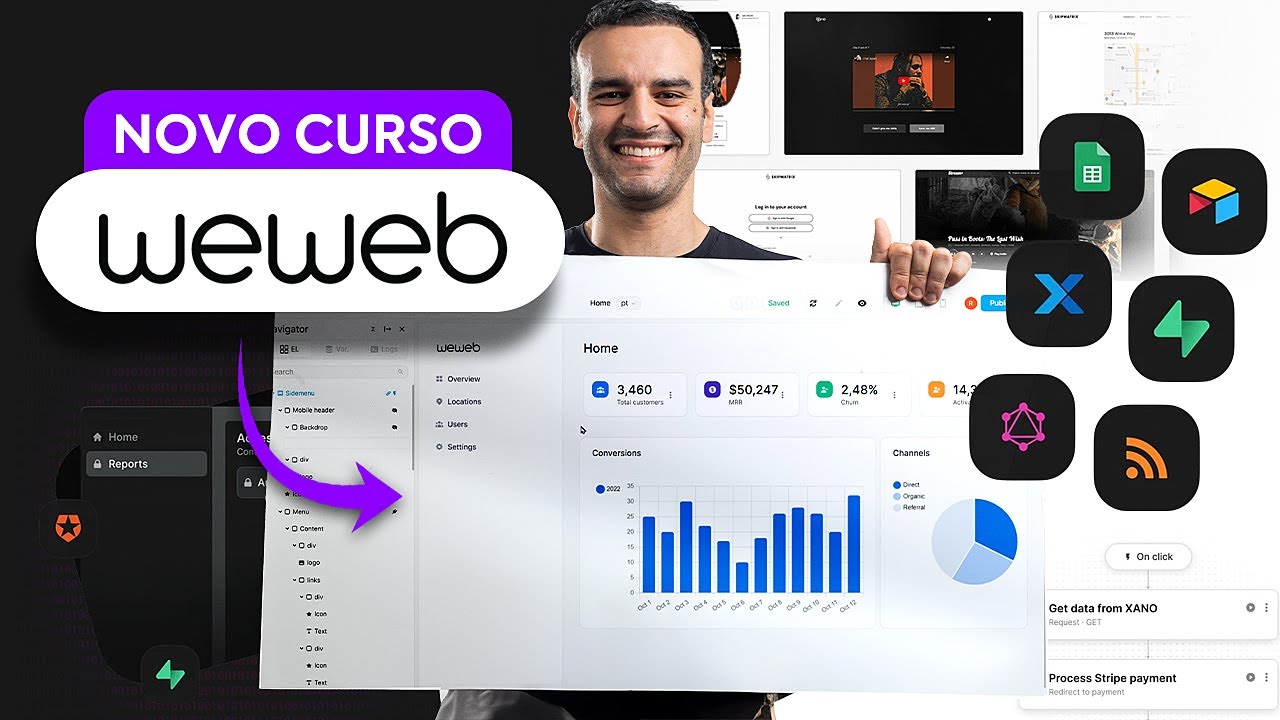 Curso WeWeb - Lançamento Oficial na Comunidade Sem Codar