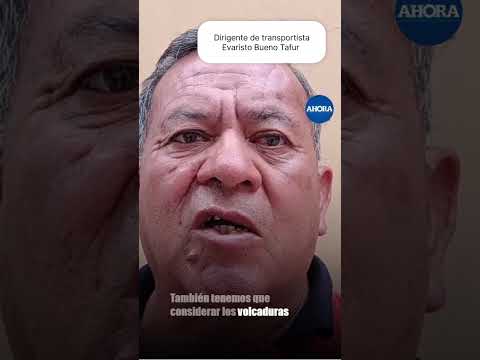 Evaristo Bueno Tafur anunció que convocará a una reunión con transportistas para evaluar medidas...