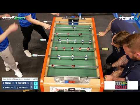 B. Rekut/Y. Judeaux vs R. Tracol/F. Cheuret - Open Double Last 32 - ITSF 2e Open National d'Ancenis