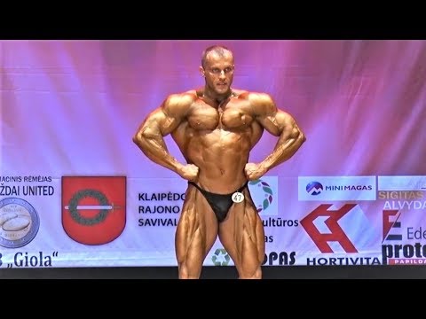 Nerijus Bružas, NABBA Lithuanian Championship 2019 - Men Overall Winner