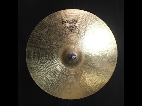 Used Paiste 20" Twenty Ride - 2634g (video demo) image 3
