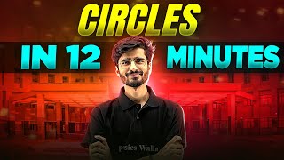 Circles | Complete Chapter In 12 Minutes | Class 10th Board
