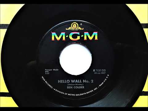 Hello Walls No. 2 , Ben Colder , 1963