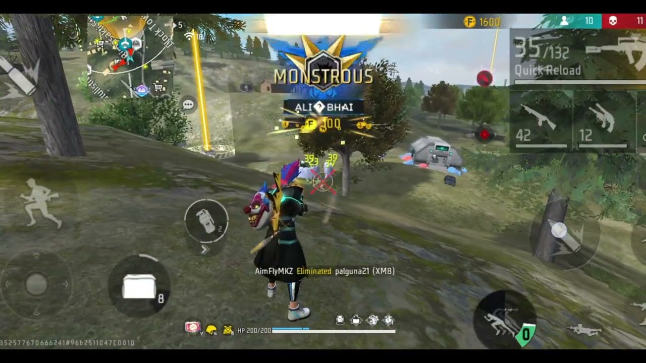 Op Game Play br rank |Br rank push trick Solo |Impossible Tricks for br rank match |free Fire videos