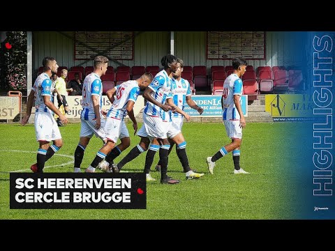 Highlights sc Heerenveen - Cercle Brugge (1-0) | Oefenwedstrijd