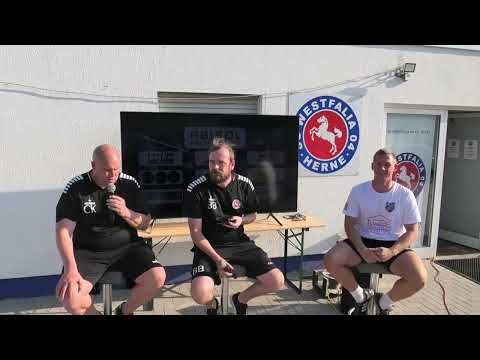 Pressekonferenz I Westfalenliga St.2 24/25 4.SP SC Westfalia Herne - Vestia Disteln