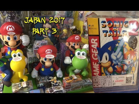 My Trip to Japan 2017 part 3, Games, Toys and more Toys!