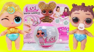 LOL Surprise! Water Surprise Game with Big Luxe Gets New Lil Brother Boy