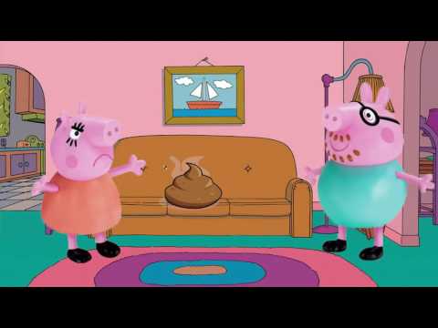 Мама Свинка накричала на Пеппу, Пеппа обкакалась во сне Свинка Пеппа мультик Peppa pig