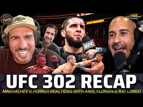 UFC 302 Recap, Makhachev Defends, Longo on Dustin Poirier, and Who Is #1 P4P?  | Anik & Florian.490