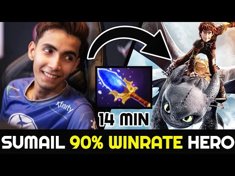 SUMAIL Hard Practice this Hero - 90％ Winrate in 3 days 7.27 Dota 2