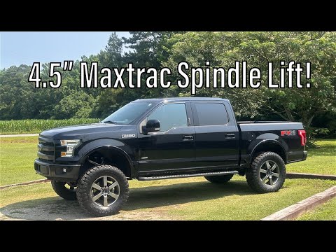 4" MAXTRAC SPINDLE LIFT INSTALLED ON A '16 F150! SEESII IMPACT WRENCH REVIEW! | UPDATE ON THE YUKON