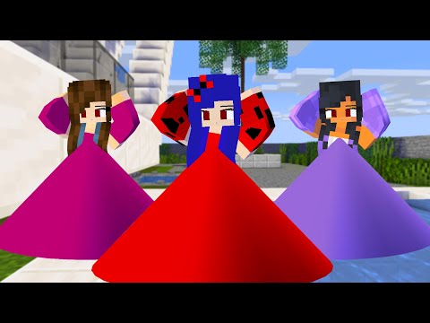 MONSTER SCHOOL : CHICKEN WING MEME LADYBUG, APHMAU, JULIA PRINCESS - MINECRAFT ANIMATION