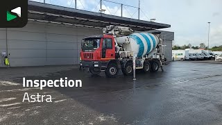 Astra HD8 84 45 8X4 31 meter Putzmeister TMP 31.89S PUMI + 7m3 mixer E concrete pump for sale - Image 4 | Machineryline Astra HD8 84 45 8X4 31 meter Putzmeister TMP 31.89S PUMI + 7m3 mixer E concrete pump | Image 4 - Machineryline