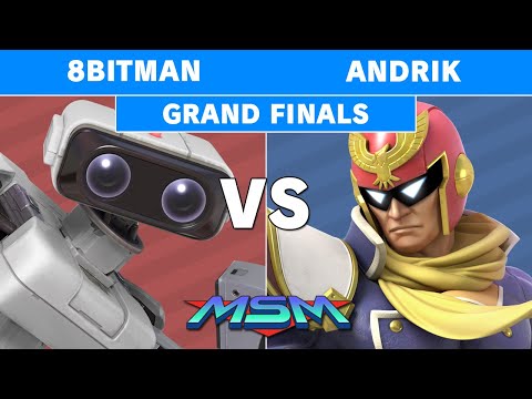 MSM Online 36 - 8BitMan (ROB) Vs. Andrik (Captain Falcon) Grand Finals - Smash Ultimate