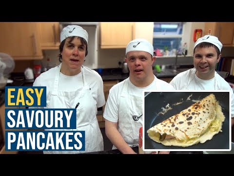 Easy Savoury Pancakes | Accessible Recipes for People with Learning Disabilities