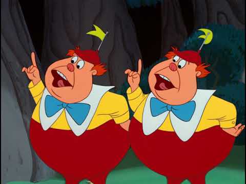 Tweedledee and Tweedledum tell another story (with English subtitle). HD
