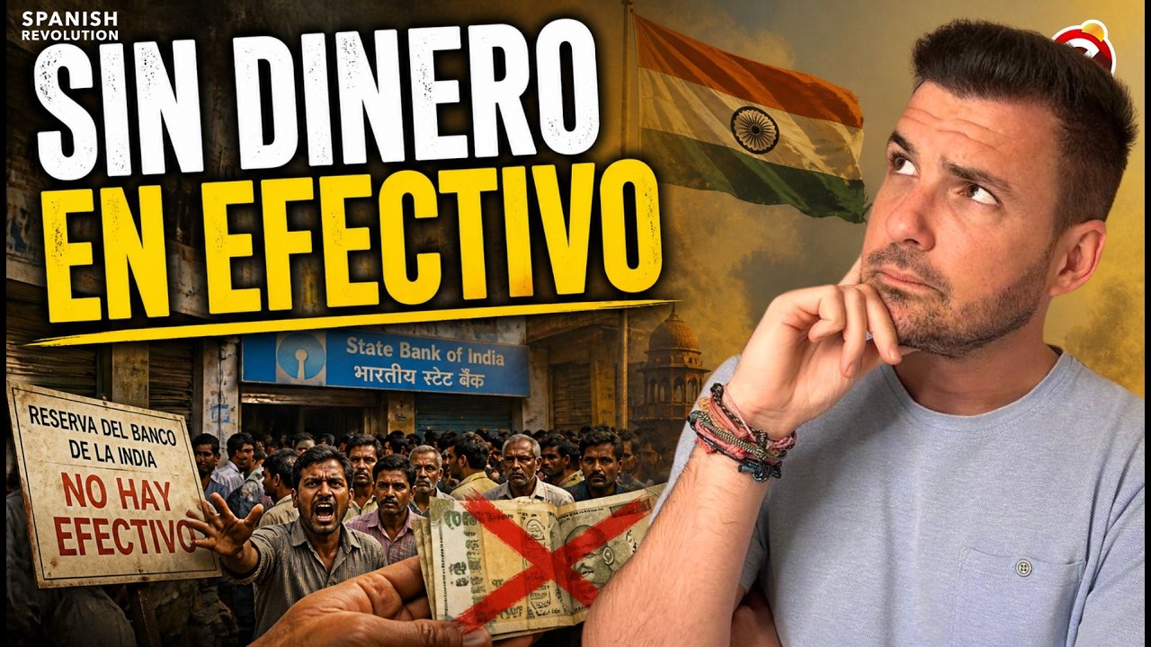 💰¿Y si eliminan el dinero en efectivo? 🇮🇳 India ya lo hizo… y fue un CAOS económico y social❗😱