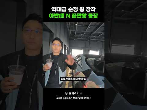 아반떼N 50대 한정판 특징