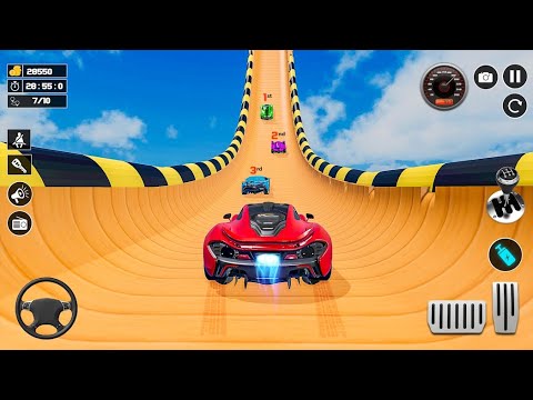 Super Crazy Mega Ramp Car Racing: Car Jumping Game | GT Car Racing 3D | Android Gameplay #13