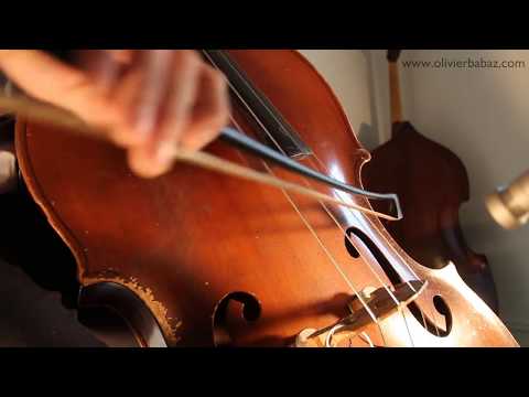 On the sunny side of the street - Jazz bow, Arco Bass -Olivier Babaz