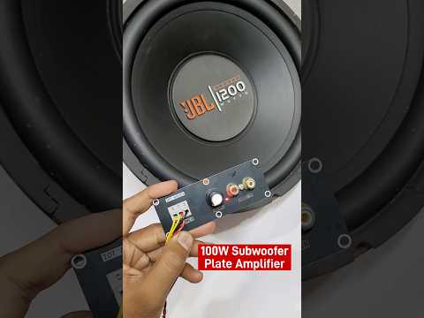 100W Subwoofer Plate Amplifier #Short #youlikeelectronic #audioamplifier