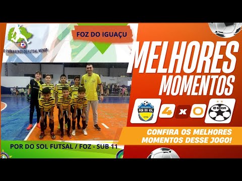 CIRCUITO PARANAENSE DE FUTSAL / SUB-11 - AN SPORTS/PÔR DO SOL 4X0 GRESFI