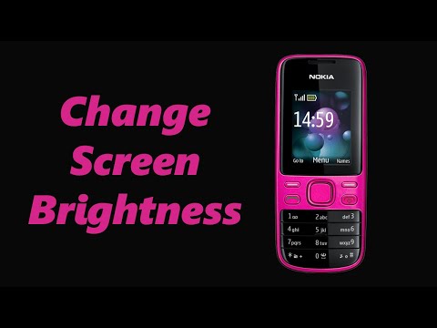 How To Adjust Backlight (Screen Brightness) In Nokia Phones - Nokia 105, 106, 225, 3310, 110, 8110