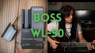 Video thumbnail for Boss WL-50 wireless system! Review and Problems? by The Christine DeMeo