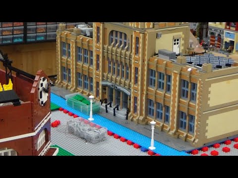 #Lego Stadt Update Brick Town  102  Heute stellen wir die Uni auf und es zieht wieder jemand ein in